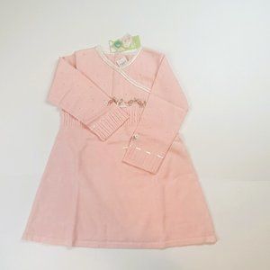 NWT Gymboree Baby Girl Flower Sweater Dress Size 2T